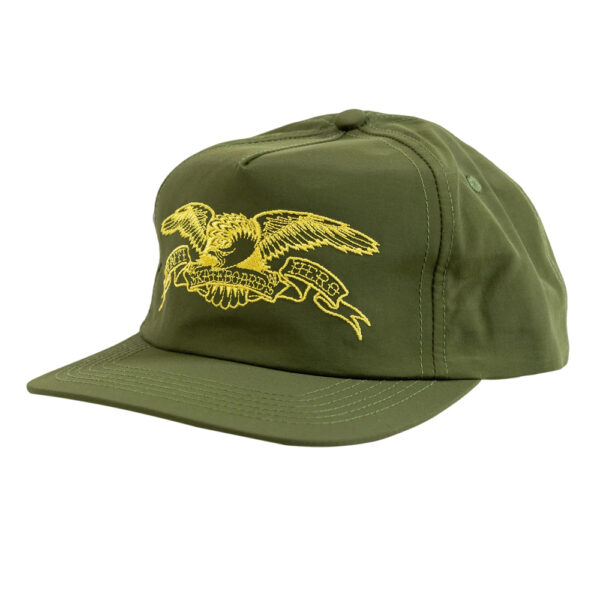 Anti Hero Basic Eagle Olive Snapback