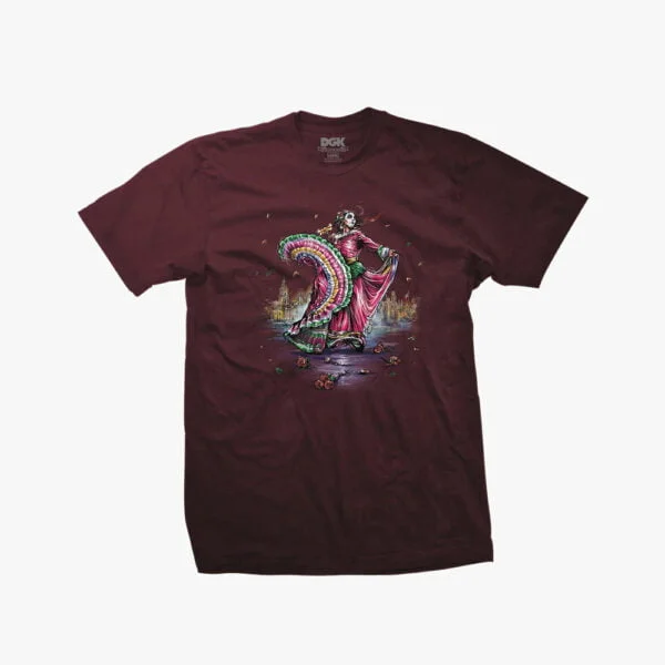 DGK Ole Burgundy Tee