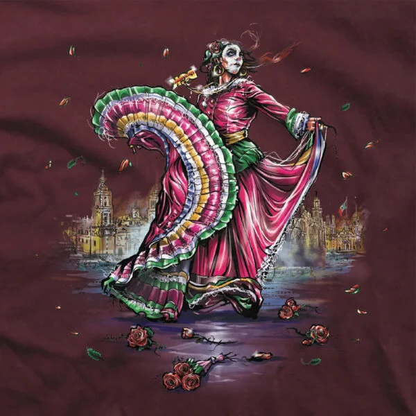 DGK Ole Burgundy Tee - Imagen 2