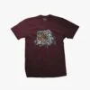 DGK Delivery Burgundy Tee