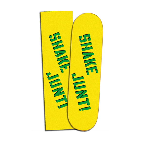 SJ Shake Junt Logo Yellow Griptape