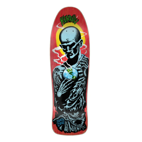 Santa Cruz 975in x 3166in Kendall Atomic Man Reissue Skateboard