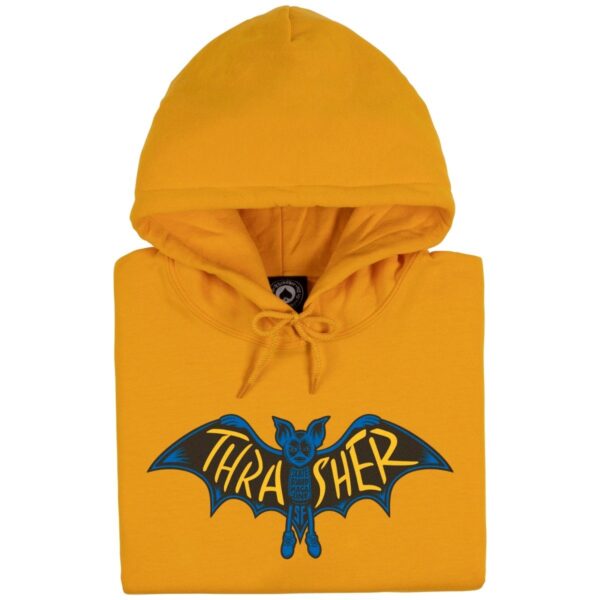 bat folded hoodie gold 1 ecom