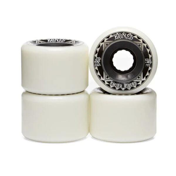Bones Rough Riders Runners White 59mm Wheels - Imagen 2