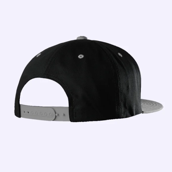 etnies corp snapback black grey 2