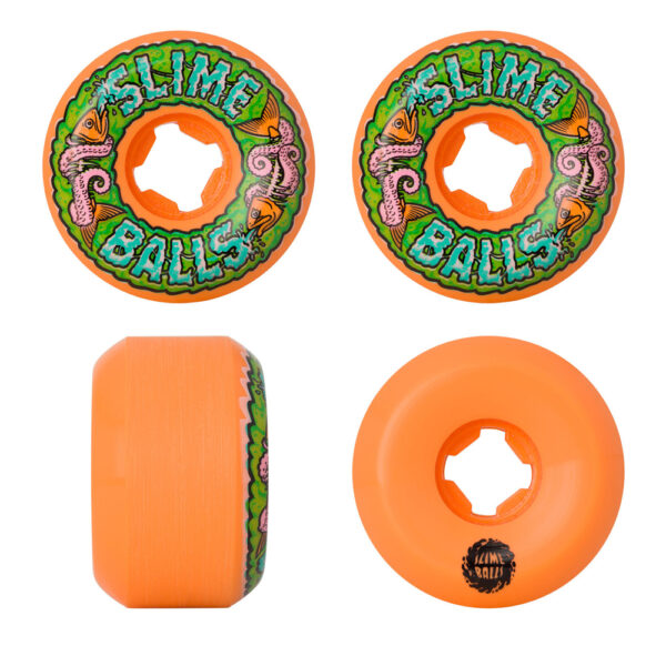 Slime Balls 56mm Fish Balls Speed Balls Orange 99A