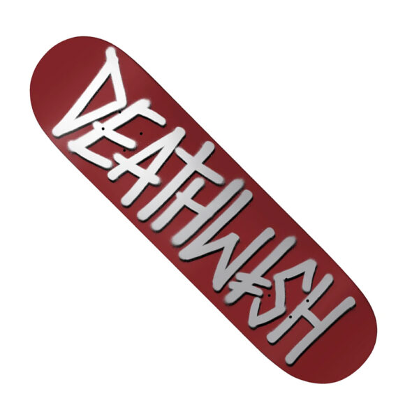Deathwish Deathspray Maroon Deck