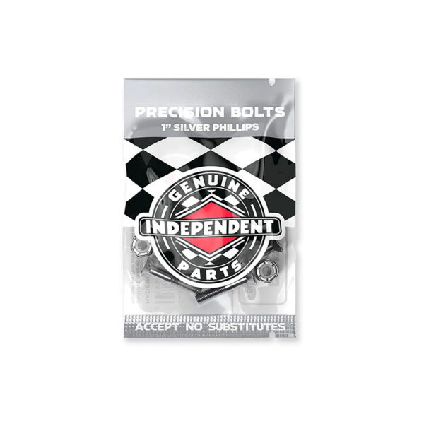 Independent Precision Bolts 1in Silver Phillips