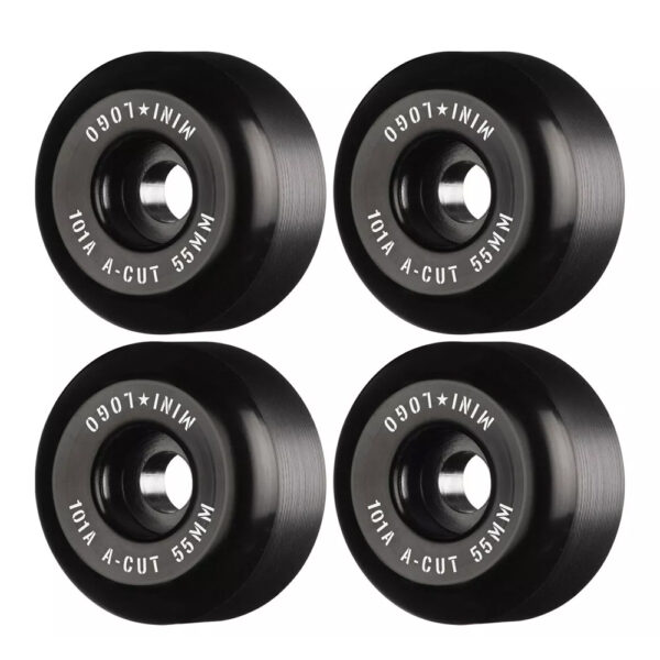 Mini Logo A Cut 2 Black Wheels 55mm 101DU