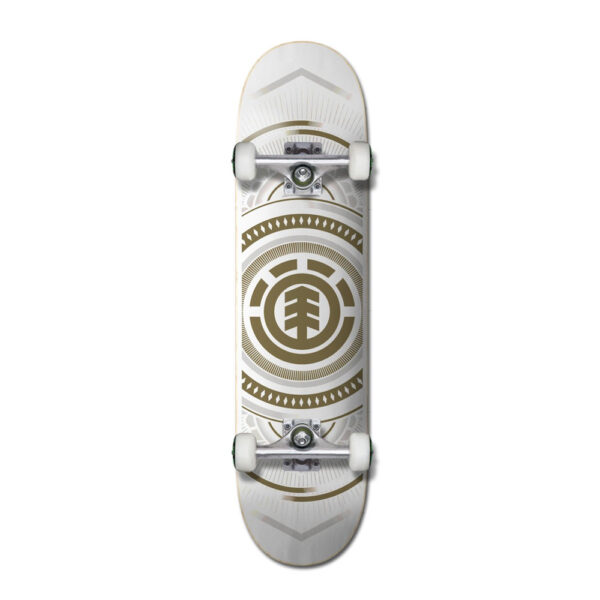 Element Hatched White Gold Patineta Completa