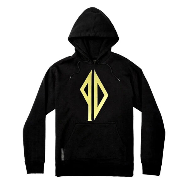 Piss Drunx Gold Logo Embroidered Hoodie