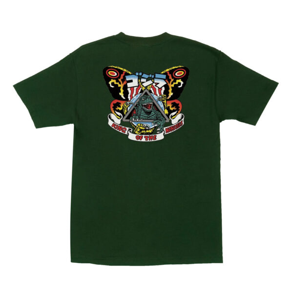 Santa Cruz x Godzilla Natas Mothra Tee Back