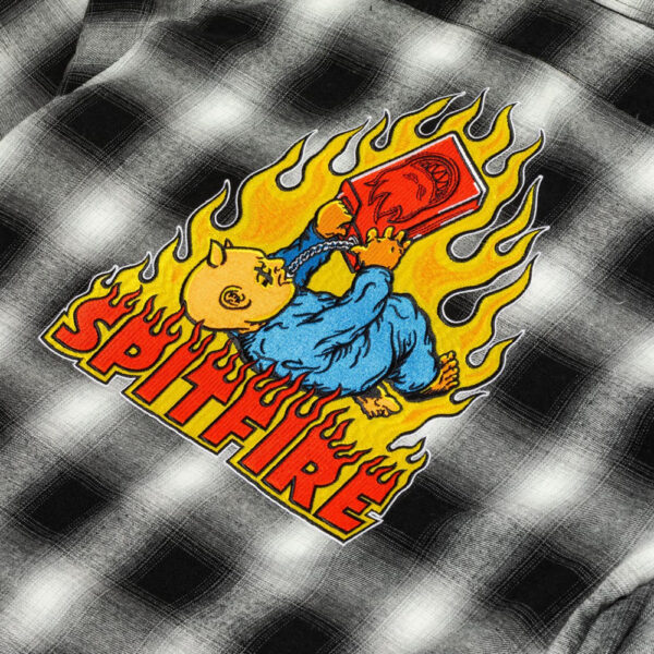 Spitfire Demonseed Hooded Flannel - Imagen 3