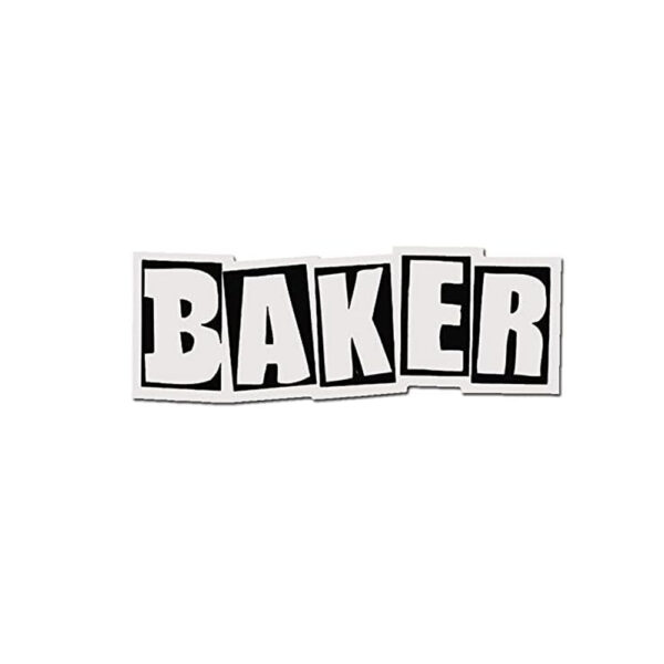 Baker Logo Sticker Medium 13x5cms