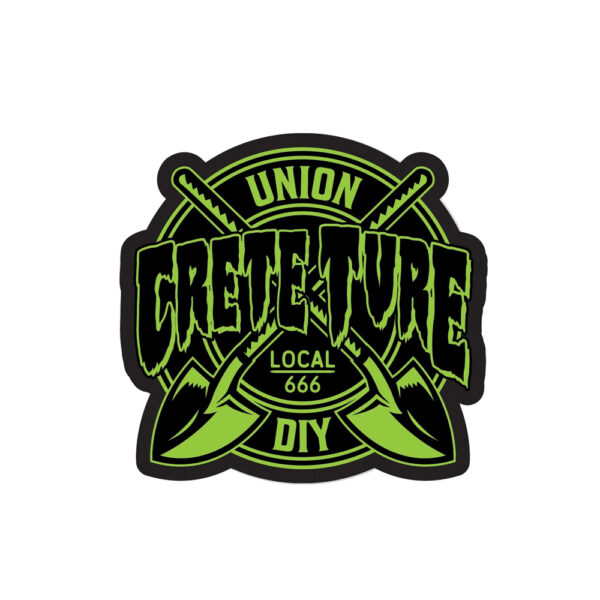 Creature Crete-Ture DIY Sticker 10cms