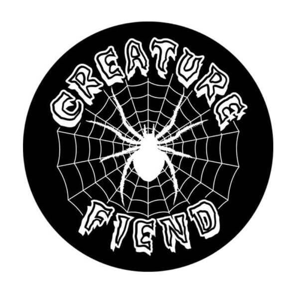 Creature Web Relic Black Sticker 13cms