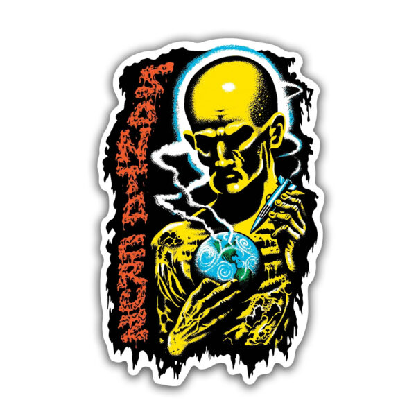 Santa Cruz Kendall Atomic Sticker 15x10cms