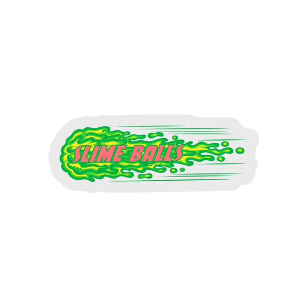 Slime Balls Snot Rocket Sticker 9x3cms