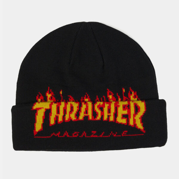 Thrasher Flame Fold Beanie