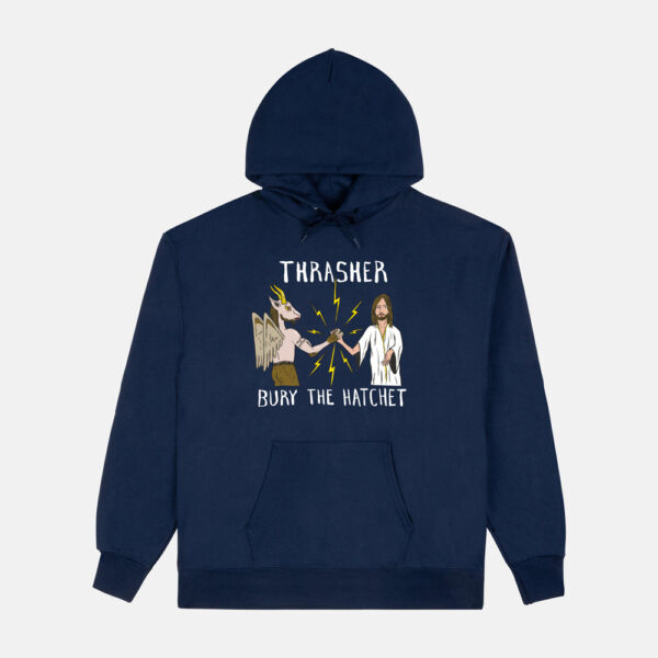 Thrasher x Toy Machine Bury The Hatchet Hoodie