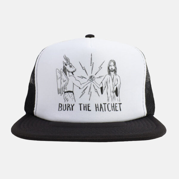 Thrasher x Toy Machine Bury The Hatchet Trucker Hat