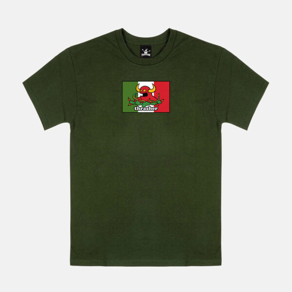 Thrasher x Toy Machine Hecho Forest Tee