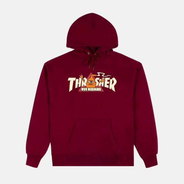 Thrasher x Toy Machine Vortex Hoodie