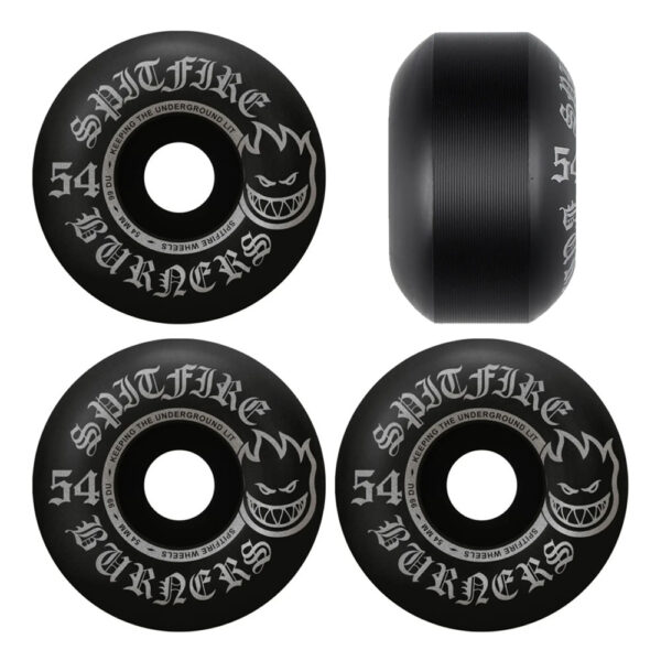 Spitfire Burner Wheels Black 54mm 99DU