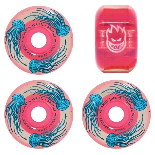 Spitfire x Atlantic Drift Sapphires Radials Wheels 56mm 90DU