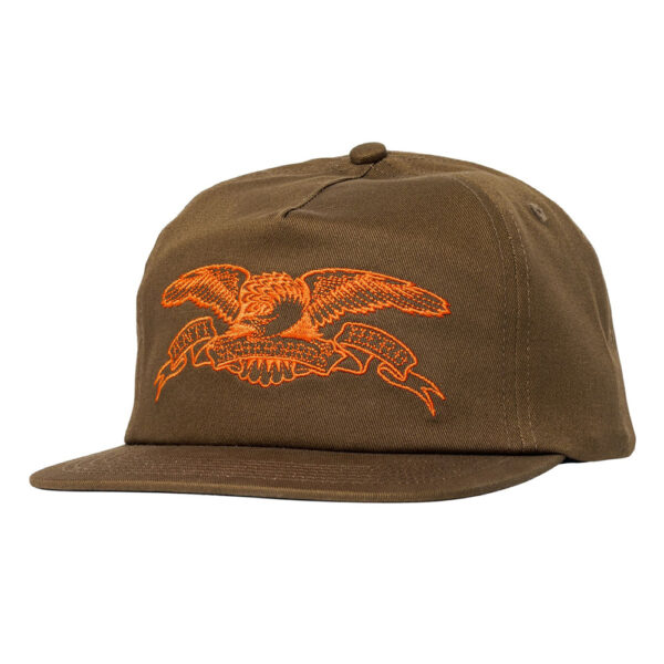 Anti Hero Basic Eagle Brown Snapback