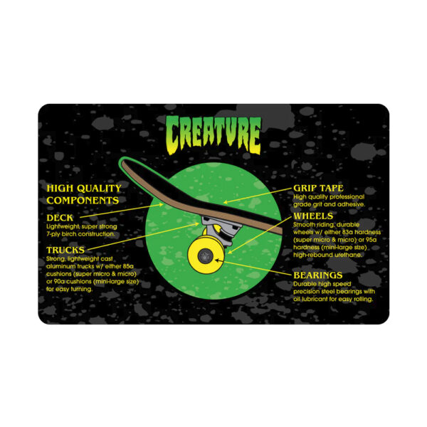 Creature Galaxy Logo Patineta Completa 7.8 - Imagen 4