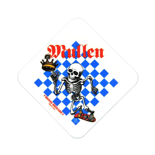 Bones Brigade Mullen Chess Sticker 11 cms