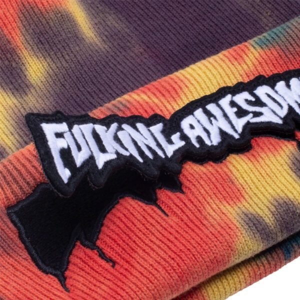 Fucking Awesome Velcro Stamp Cuff Beanie