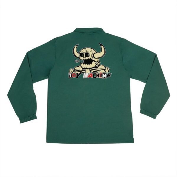 Toy Machine x Independent Toy Mash Up Green Coach Jacket