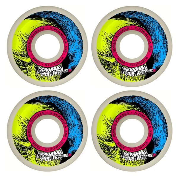 Bones-Smokin-Skull-V6-X-Formula-Widecut-Wheels-55mm-99A-1.jpg Bones Smokin Skull V6 X-Formula Widecut Wheels 55mm 99A