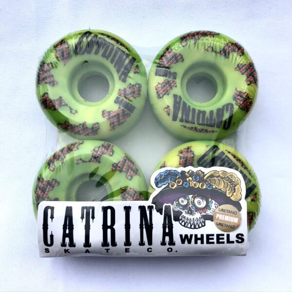 Catrina-Serpiente-AmarilloVerde-Ruedas-54mm-100A-1.jpg Catrina Serpiente Amarillo/Verde Ruedas 54mm 100A