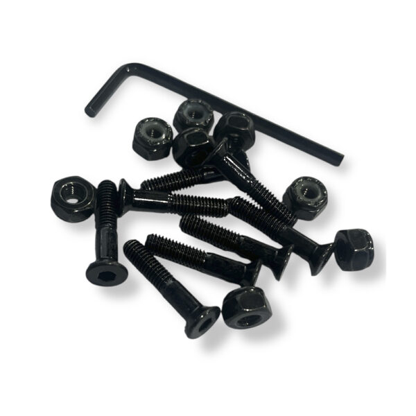 Catrina Tornillos 1" Color Negro c/Llave Allen