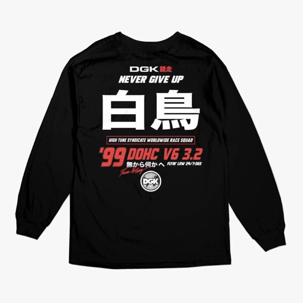 DGK Pole Position Black Long Sleeve