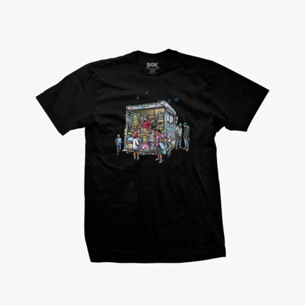 DGK Delivery Black Tee
