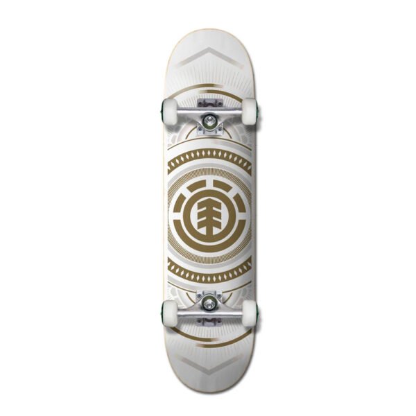 Element Hatched White Gold Patineta Completa 8