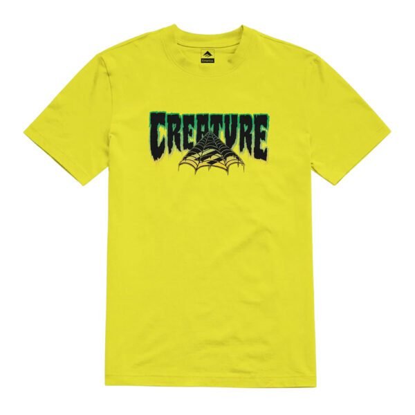 Emerica x Creature Triangle Yellow Tee