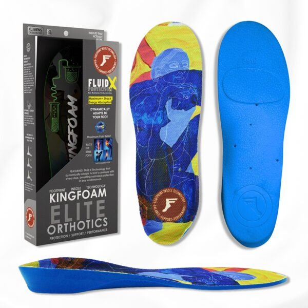 FP Insoles Kingfoam Orthotics Fluid X Pro Verona Plantillas 27 - 27.5 cms