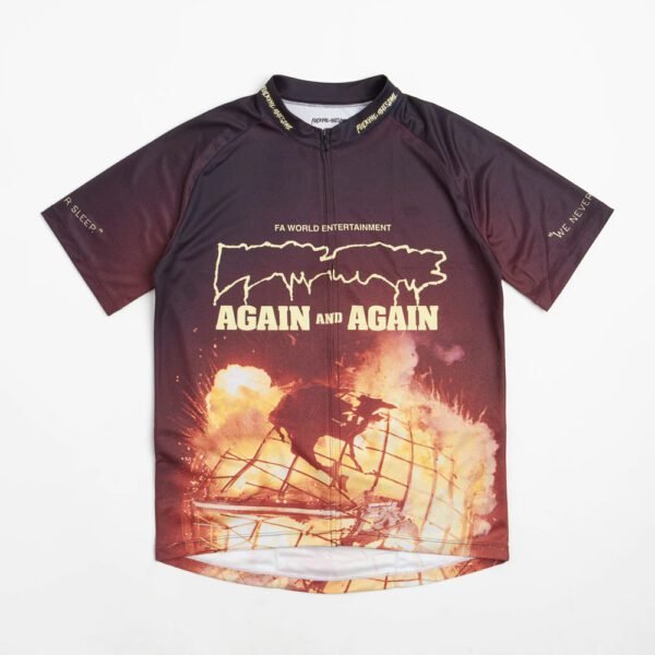 Fucking Awesome On Your Left Cycling Jersey