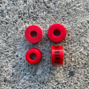 Catrina Set de Gomas Color Rojo