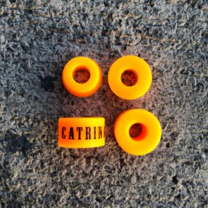 Catrina Set de Gomas Color Naranja