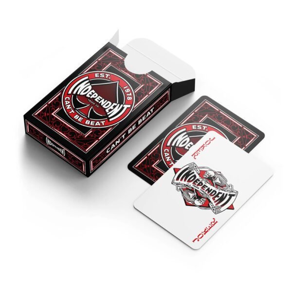 Independent Can't Be Beat Playing Cards