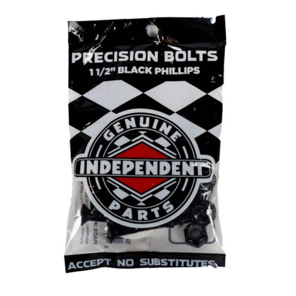 Independent Cross Bolts 1 1/2" Black Phillips