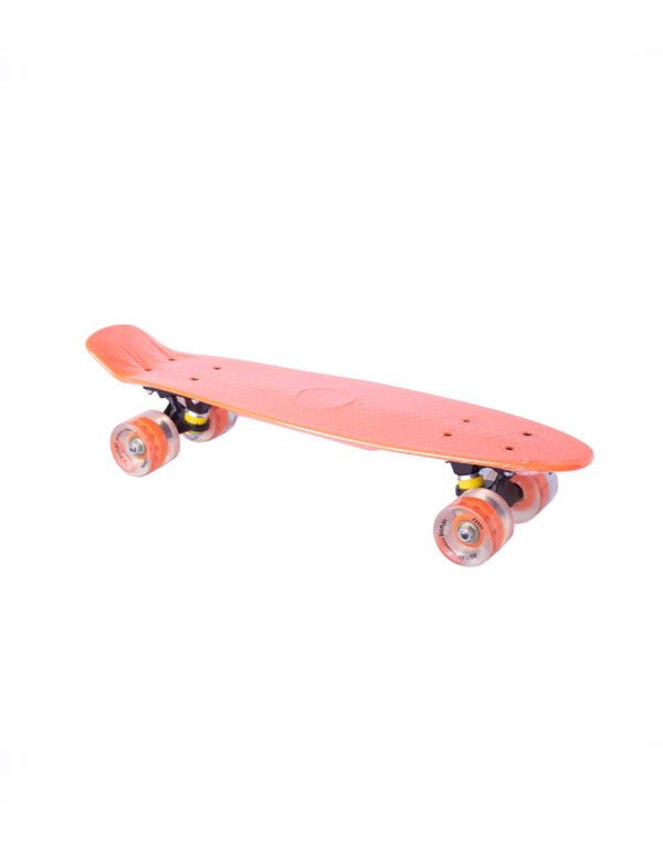 Display Patineta Tipo Penny Naranja