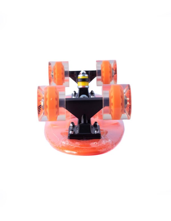 Display Patineta Tipo Penny Naranja