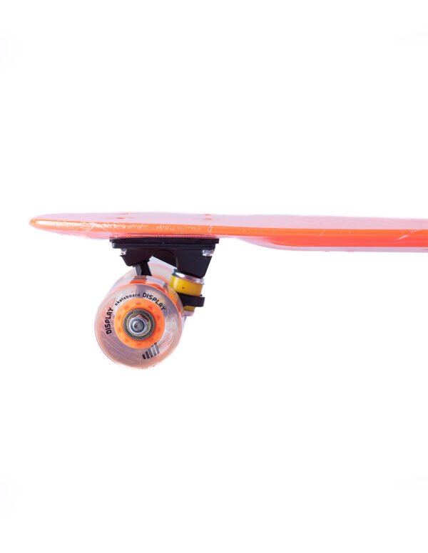 Display Patineta Tipo Penny Naranja